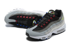 [plus-size shoes]@ir Max 95 Grey Black Neon Gradient  Air Cushion Casual Sneakers 29066616