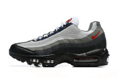 [plus-size shoes]@ir Max 95 Black Grey Gradient Wave Strip Running Shoes 29066602