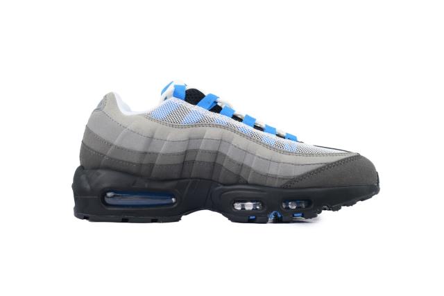 [plus-size shoes] @ir Max 95 Grey Blue Retro Running Shoes 28971784