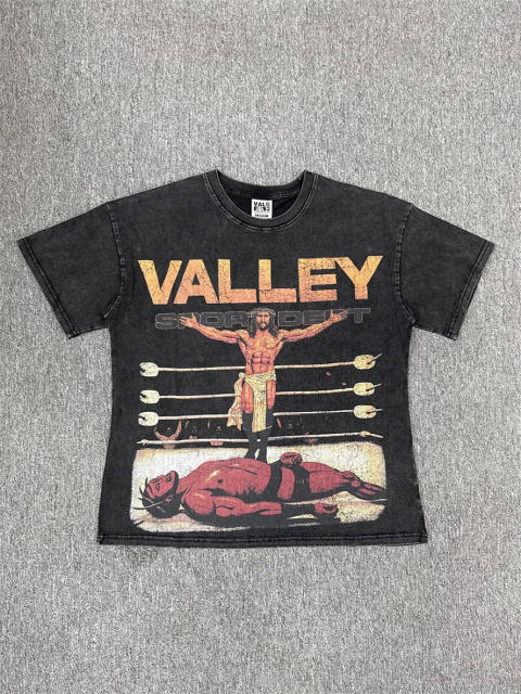 High Quality Valley Sport Dept Wrestling Vintage T-Shirt