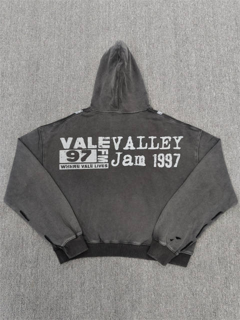 1:1 Quality Vale Forever Black 1997 Collegiate Hoodie