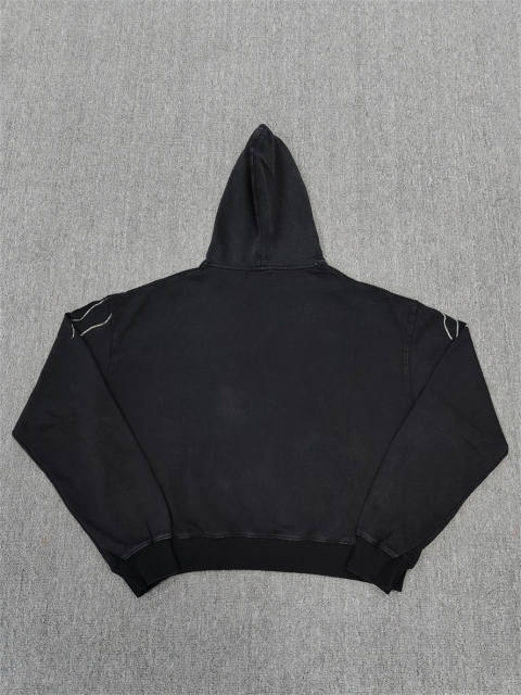 1:1 Quality Vale Forever Vale Forever Valley United Devil Monster Vintage Pullover Hoodie
