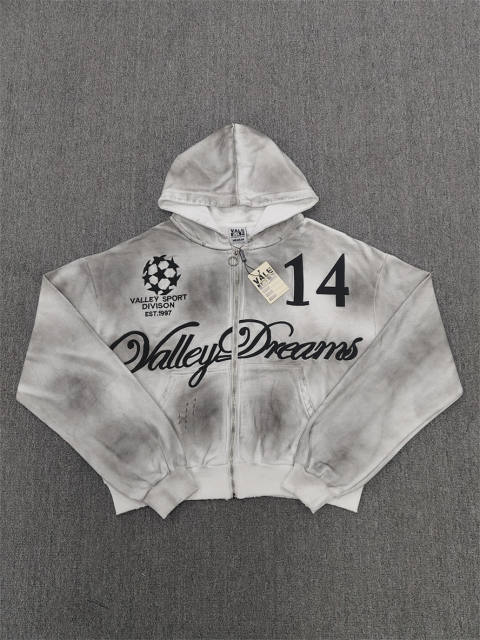 1:1 Quality Vale Forever White Cloud Wash Hoodie