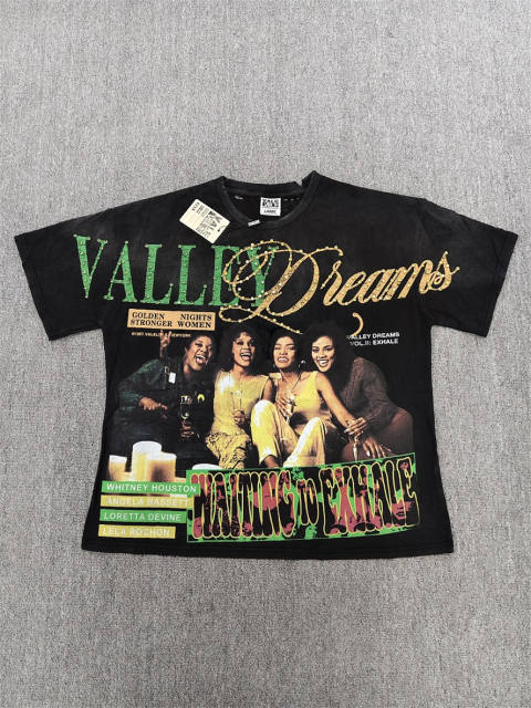 High Quality Vale Forever Waiting to Exhale Vintage Washed Graphic T-Shirt