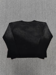 High Quality Vale Forever Black Tonal Logo Long Sleeve T-Shirt