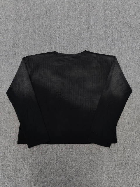 High Quality Vale Forever Black Tonal Logo Long Sleeve T-Shirt