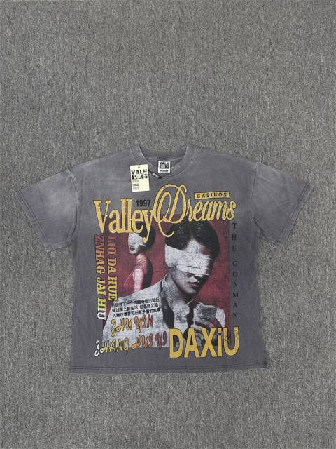 High Quality Vale Forever Gray Vintage Washed T-Shirt