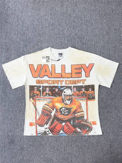 High Quality Vale Forever Valley Sport Dept Vintage Ice Hockey T-Shirt