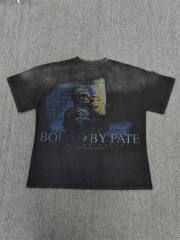 High Quality Vale Forever Bound By Fate Vintage Distressed Back Print T-Shirt