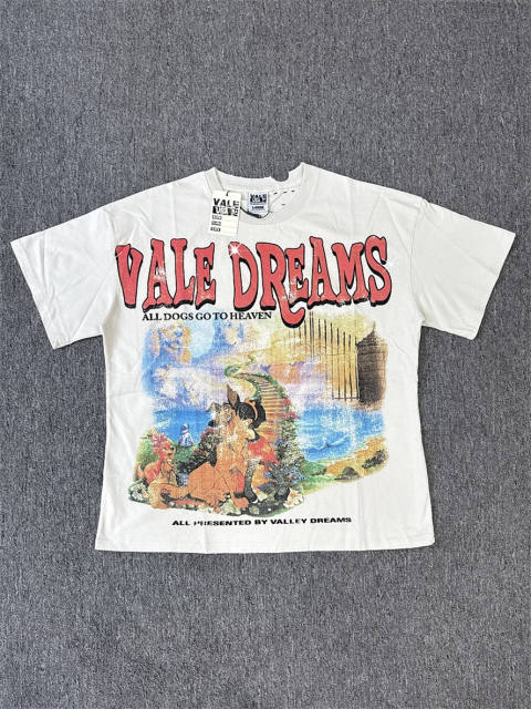 High Quality Vale Forever White Landscape Graphic T-Shirt