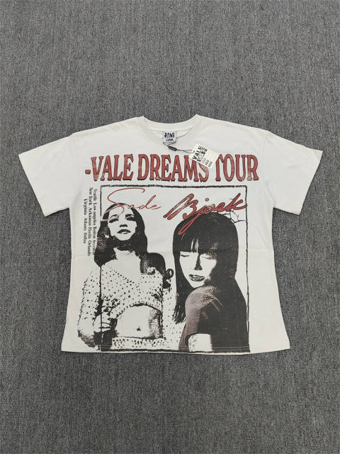 High Quality Vale Forever White Fantasy Tour Graphic T-Shirt