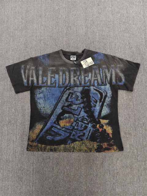 High Quality Vale Forever Vale Dreams Vintage Washed Graphic T-Shirt