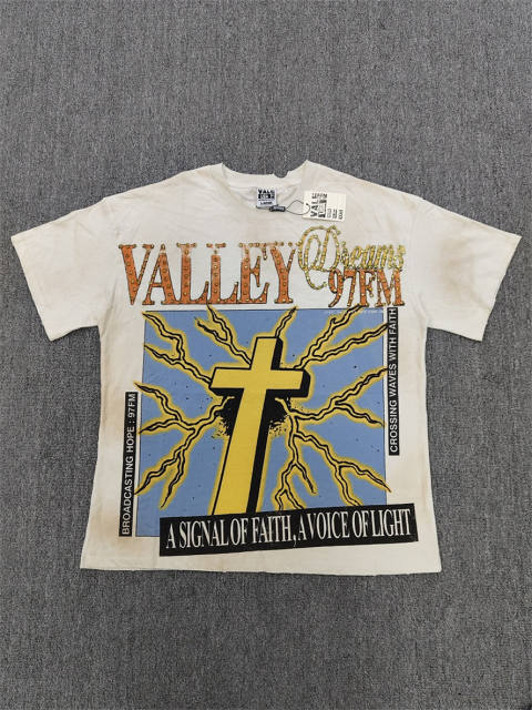 High Quality Valley Dreams 97FM Signal of Faith Vintage Washed T-Shirt