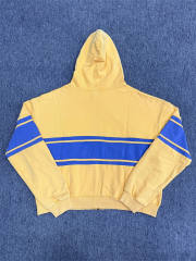 1:1 Quality Vale Forever Yellow Sport Stripe Zip Hoodie