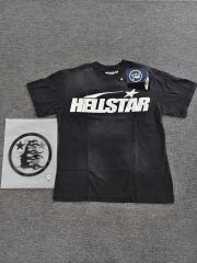 1:1 Hellstar NFC SCAN Hellstar White Star Logo Vintage Washed T-Shir