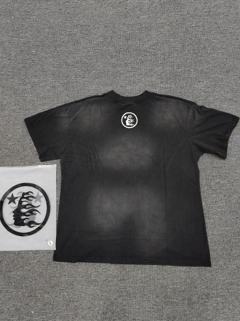 1:1 Hellstar NFC SCAN Hellstar Brainwashed Eye Graphic Vintage Black T-Shirt
