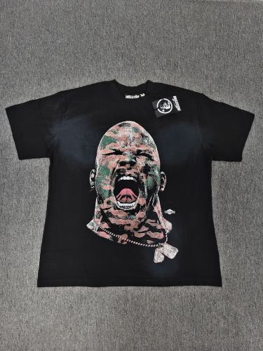 1:1 Hellstar NFC SCAN Hellstar Stone Cold Steve Austin T-Shirt