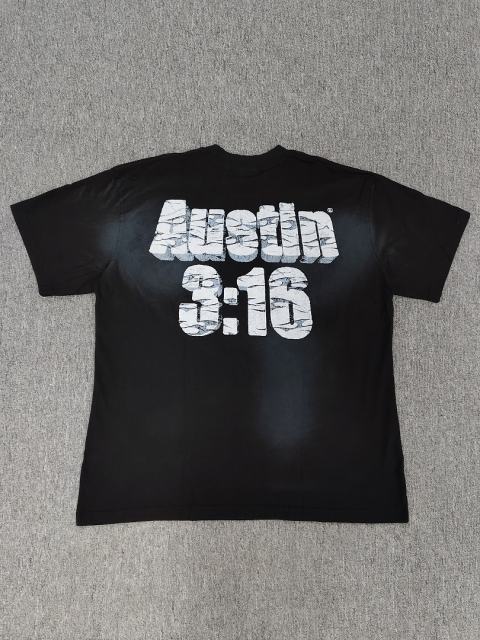 1:1 Hellstar NFC SCAN Hellstar Stone Cold Steve Austin T-Shirt