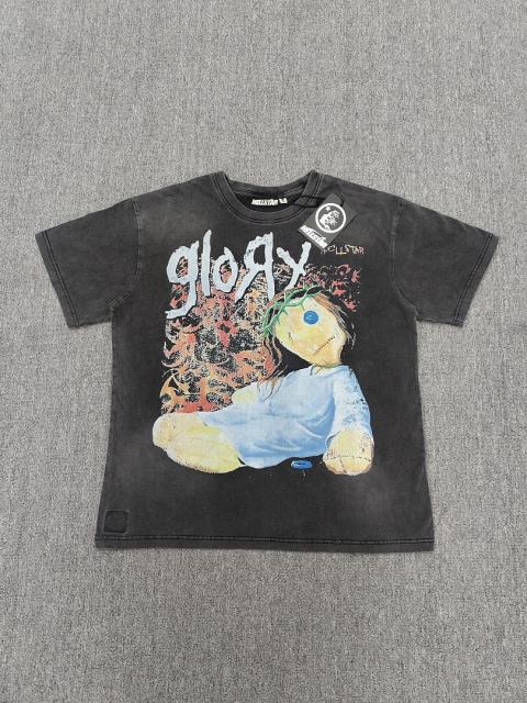 1:1 Hellstar NFC SCAN Hellstar Glory Doll Vintage Washed Graphic T-Shirt