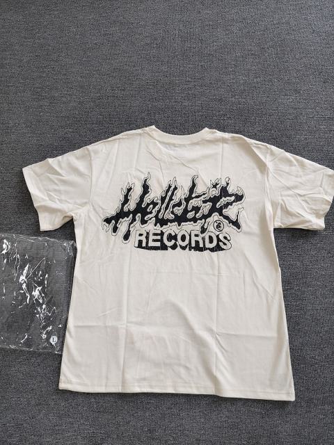 1:1 Hellstar NFC SCAN Hellstar "Is This What Heaven Sounds Like" Portrait Print T-Shirt