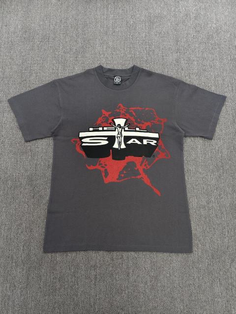 1:1 Hellstar NFC SCAN Hellstar Black Paradise Tour T-Shirt