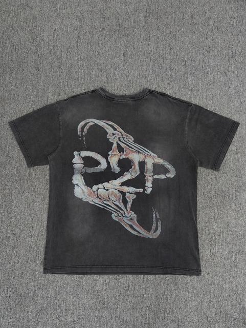1:1 Hellstar NFC SCAN Hellstar Glory Doll Vintage Washed Graphic T-Shirt