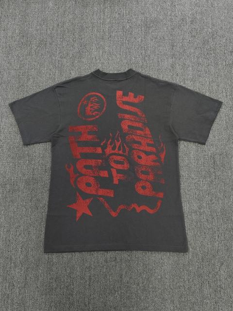1:1 Hellstar NFC SCAN Hellstar Black Paradise Tour T-Shirt