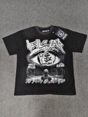 1:1 Hellstar NFC SCAN Hellstar Eye Portrait 1996 Vintage Washed T-Shirt