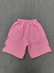 High Quality We Are Righteous Risen King Rose Shorts - Pink