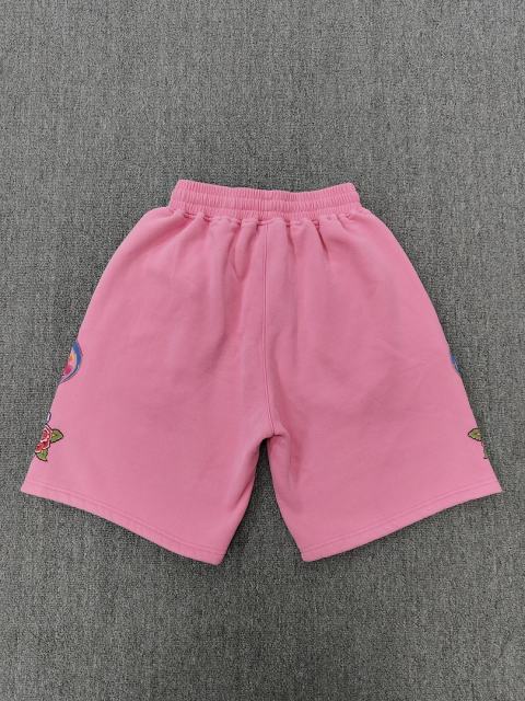 High Quality We Are Righteous Risen King Rose Shorts - Pink