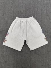 High Quality We Are Righteous Risen King Rose Shorts - Gray