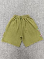 High Quality We Are Righteous Risen King Rose Shorts - Green