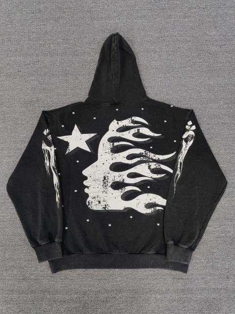 [NFC SCAN] High Quality Hellstar Souls To Paradise Angel Graphic Hoodie