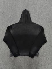 [NFC SCAN] High Quality Hellstar Smoke Face Eiffel Tower Graphic Hoodie