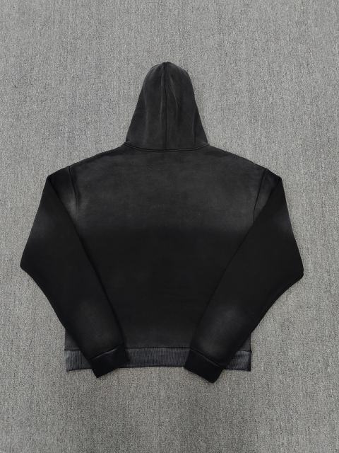[NFC SCAN] High Quality Hellstar Smoke Face Eiffel Tower Graphic Hoodie