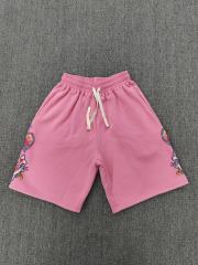 High Quality We Are Righteous Risen King Rose Shorts - Pink