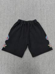 High Quality We Are Righteous Risen King Rose Shorts - Black