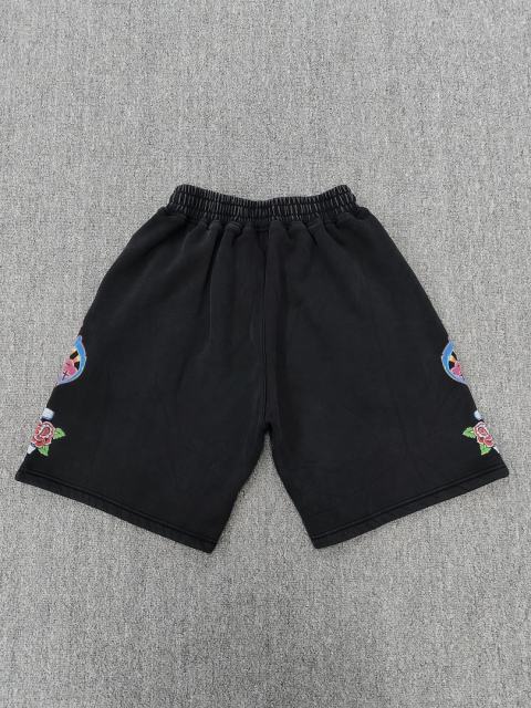 High Quality We Are Righteous Risen King Rose Shorts - Black