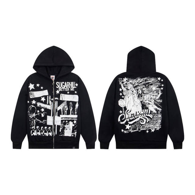 Asaali Sugarhill Better Me Zip?Up Hoodie