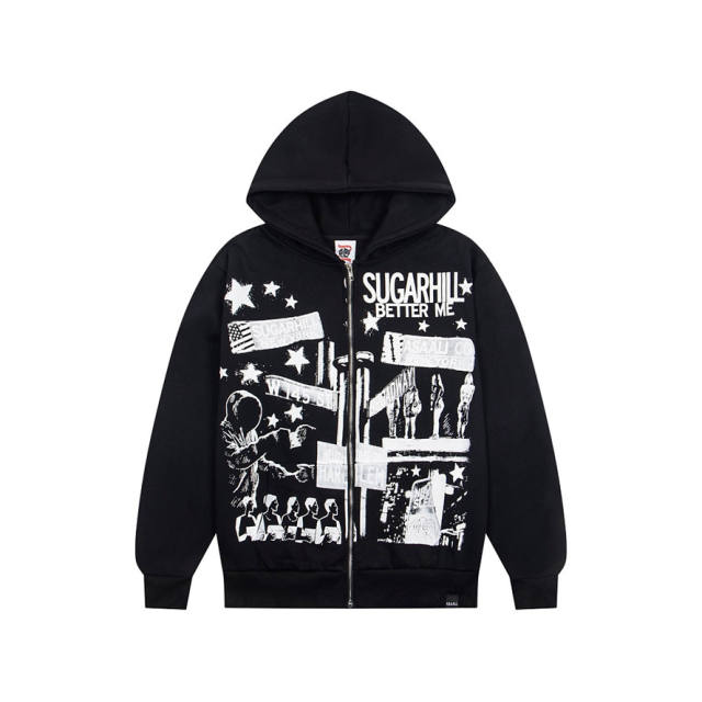 Asaali Sugarhill Better Me Zip?Up Hoodie