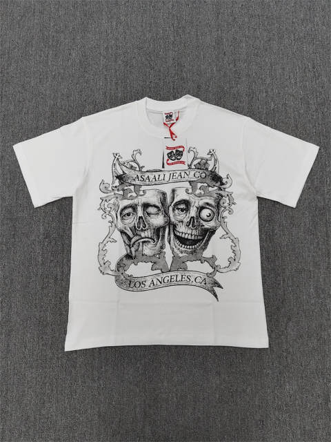 High Quality ASAALI White Everyday Logo T-Shirt