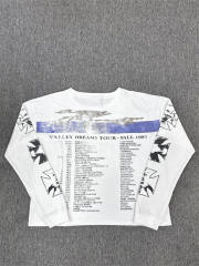 Vale Forever Vale Forever Retro Collage Photo Print Waffle Thermal Long Sleeve Shirt