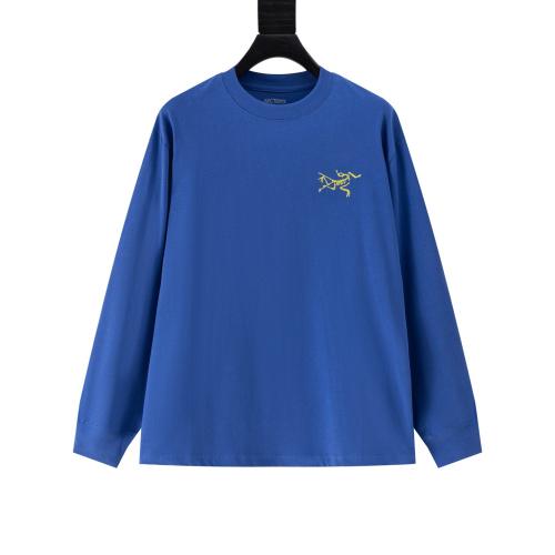 ARC Men Oversized Blue Long Sleeve T Shirt