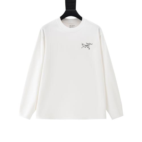 ARC Men Oversized White Long Sleeve T Shirt