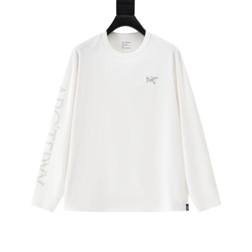 ARC Men Oversized White Long Sleeve T Shirt