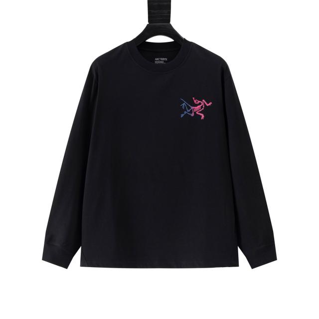 ARC Men Oversized Black Long Sleeve T Shirt