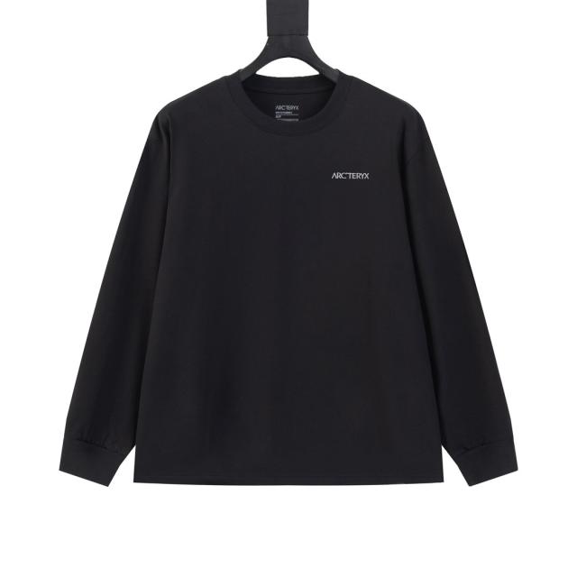 ARC Men Oversized Black Long Sleeve T Shirt