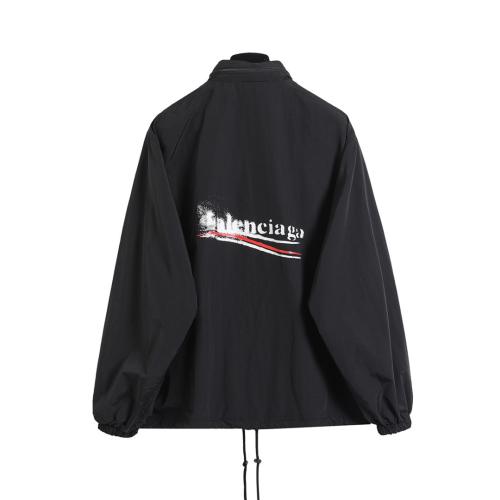 BLCG 26SS Spray Paint Back Logo Windbreaker Jacket