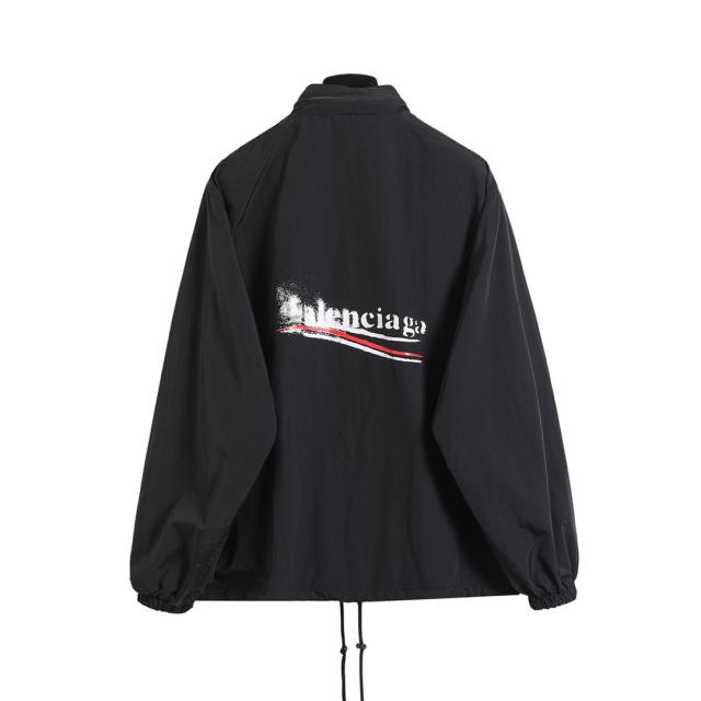 BLCG 26SS Spray Paint Back Logo Windbreaker Jacket