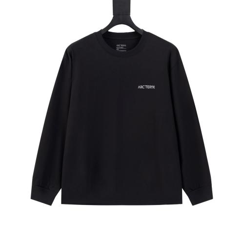 ARC Men Oversized Black Long Sleeve T Shirt